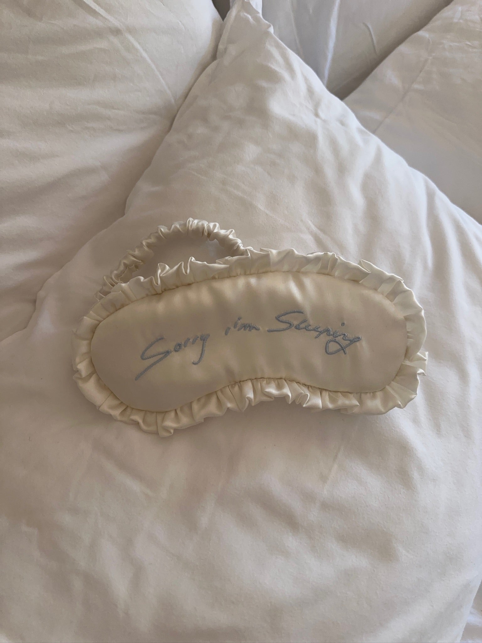 Sorry I'm Sleeping Mask